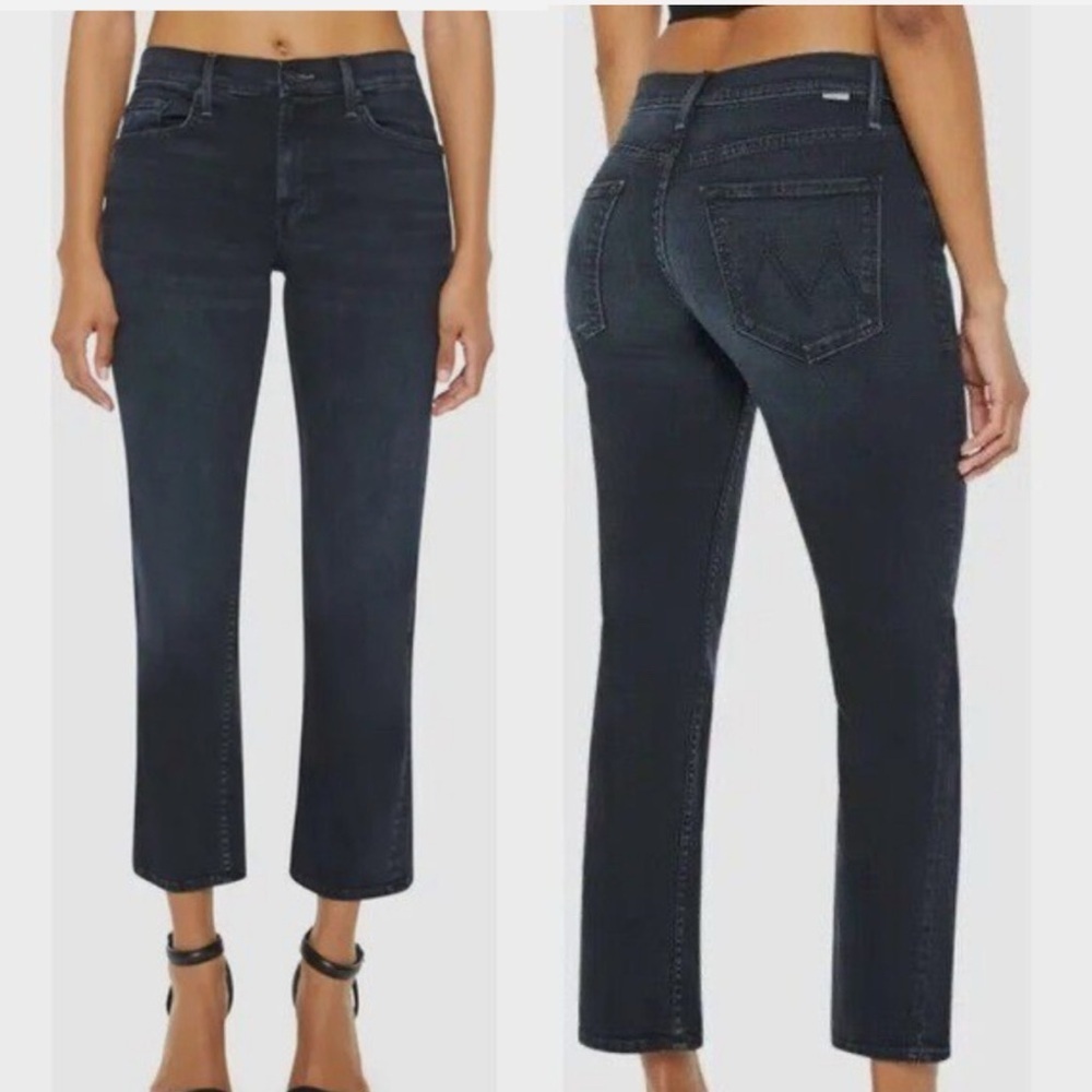 MOTHER The Mid Rise Rider Ankle Jeans | Night in Paris Wash | Size 26